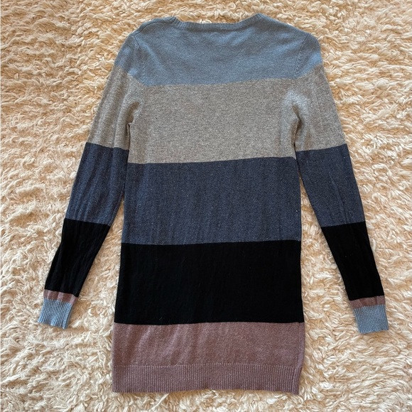 Striped sweater dress Women’s size medium - Picture 2 of 5